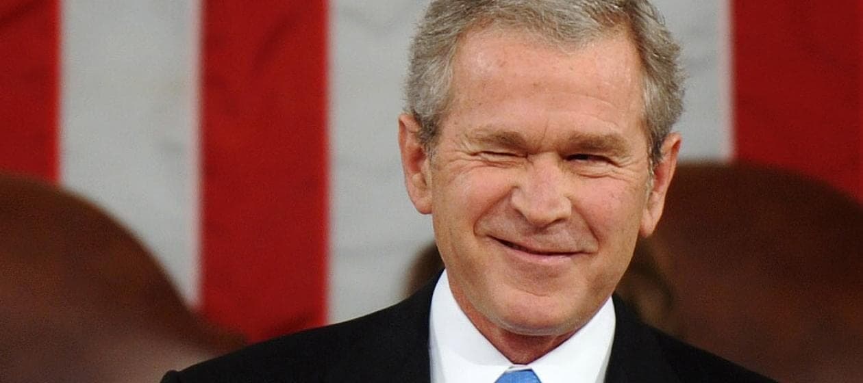 „Ladies and gentlemen! Please welcome the president of the United States of America!“