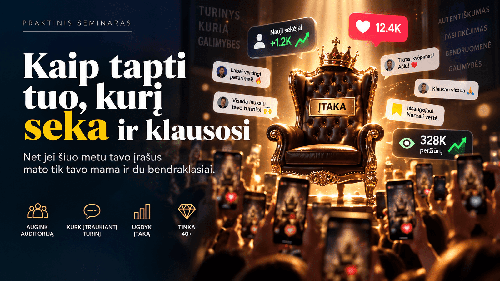 Kaip Tapti Tuo, Kurį Seka – Ir Klausosi