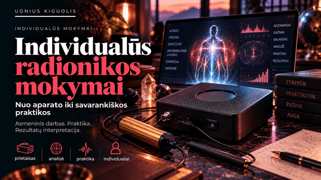 Individualūs radionikos mokymai