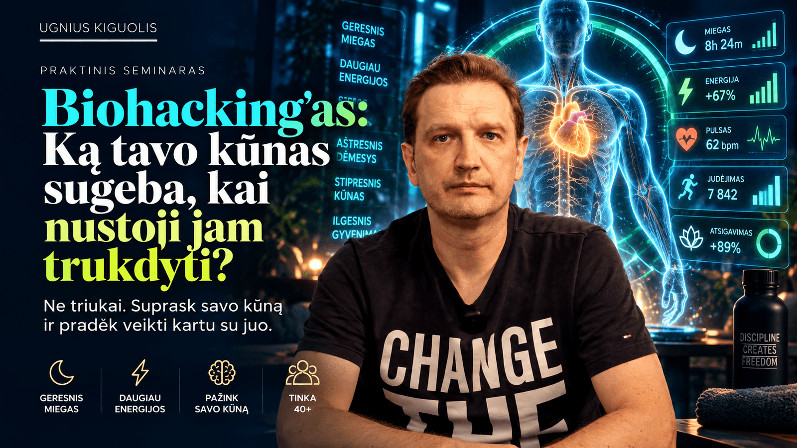 Biohacking: What Can Your Body Do... When You Stop Getting in Its Way?
