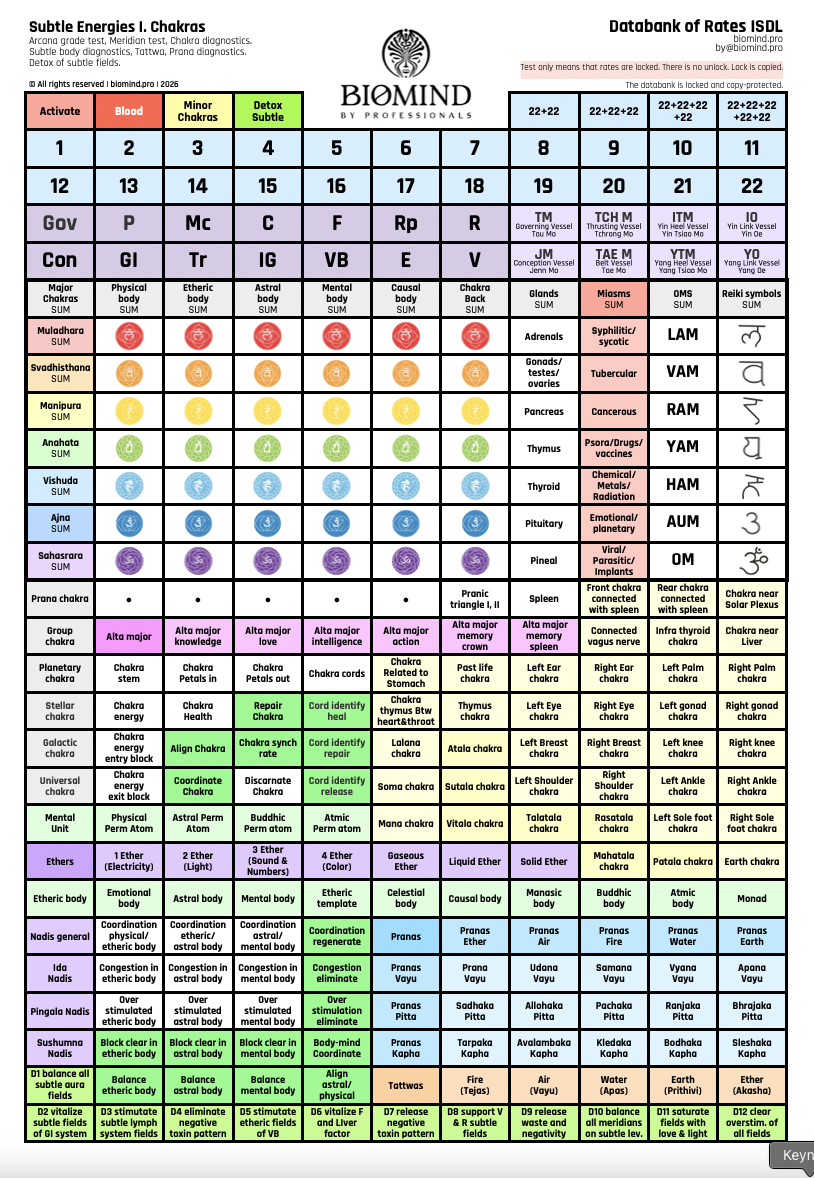 SE1: Chakras